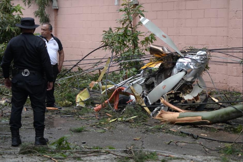 La avioneta trasladaba víveres para los damnificados por Eta. (Foto: Wilder López/Soy502)