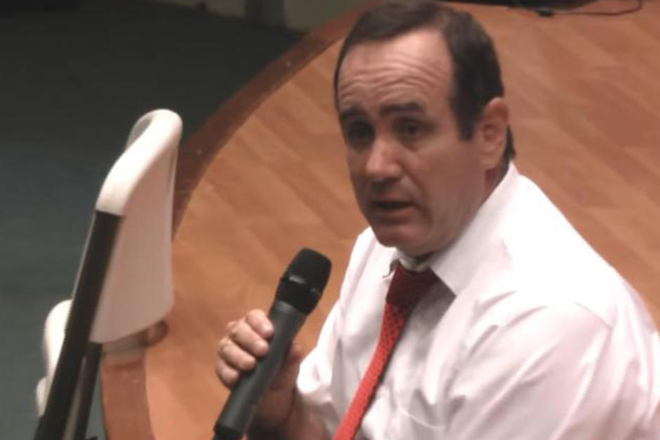 En agosto de 2011, Alejandro Giammattei, entonces candidato presidencial por el desaparecido partido CASA, cuestionó: "¿Dónde está el dinero?". (Foto: Captura de video) 