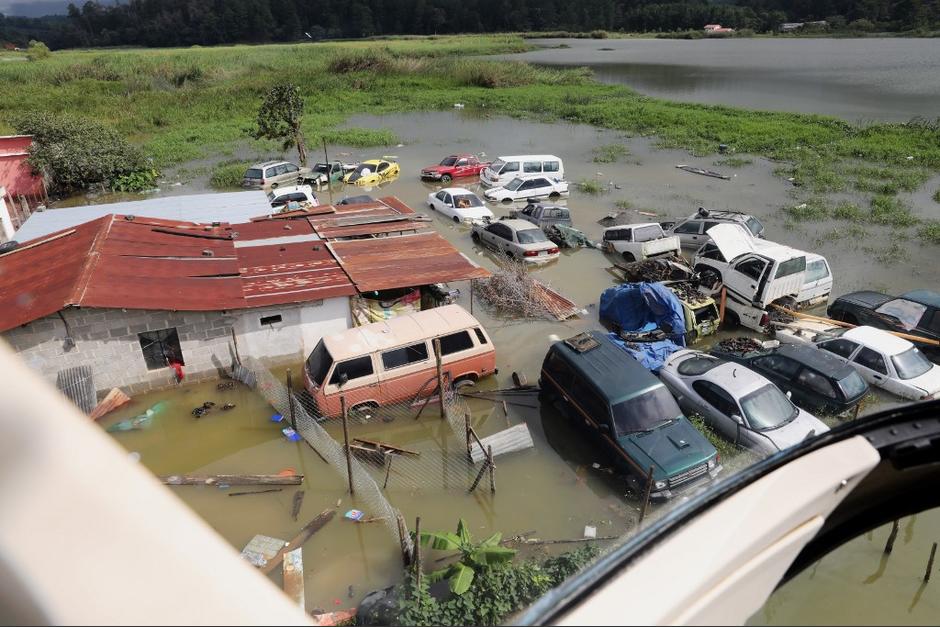 El paso de Eta generó daños en diversos poblados al nororiente de Guatemala a principios de noviembre. (Foto: AFP)