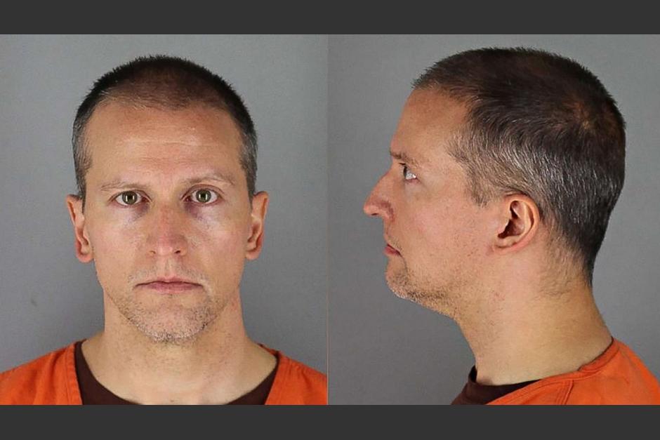 Derek Chauvin de 44 años es el expolicía que presionó su rodilla en el cuello de George Floyd. (Foto: AFP) 