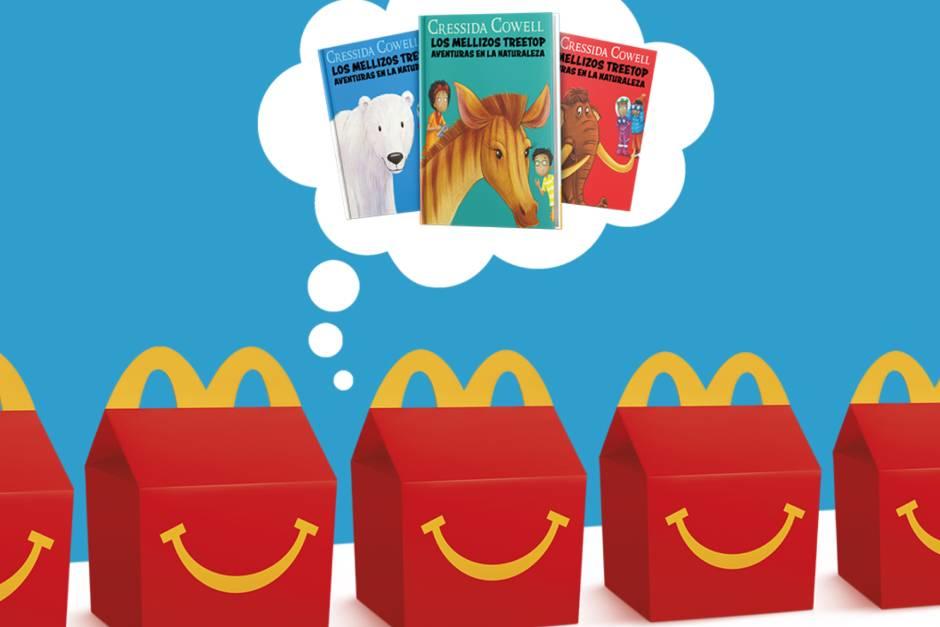 McDonald’s promueve el hábito de lectura y la convivencia familiar. (Imagen cortesía: McDonald’s)
