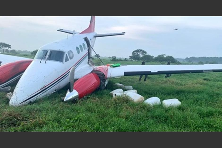 Una posible narcoavioneta fue localizada el miércoles 14 de octubre en Retalhuleu. (Foto: Archivo/Soy502)