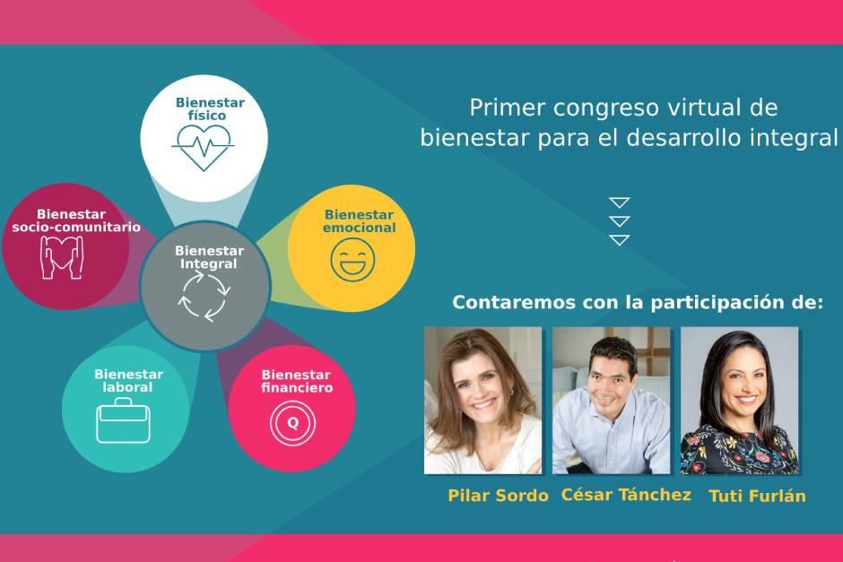 La participación en el Congreso Virtual de Bienestar Integral es gratuita y está abierta al público. (Imagen cortesía: Bantrab)