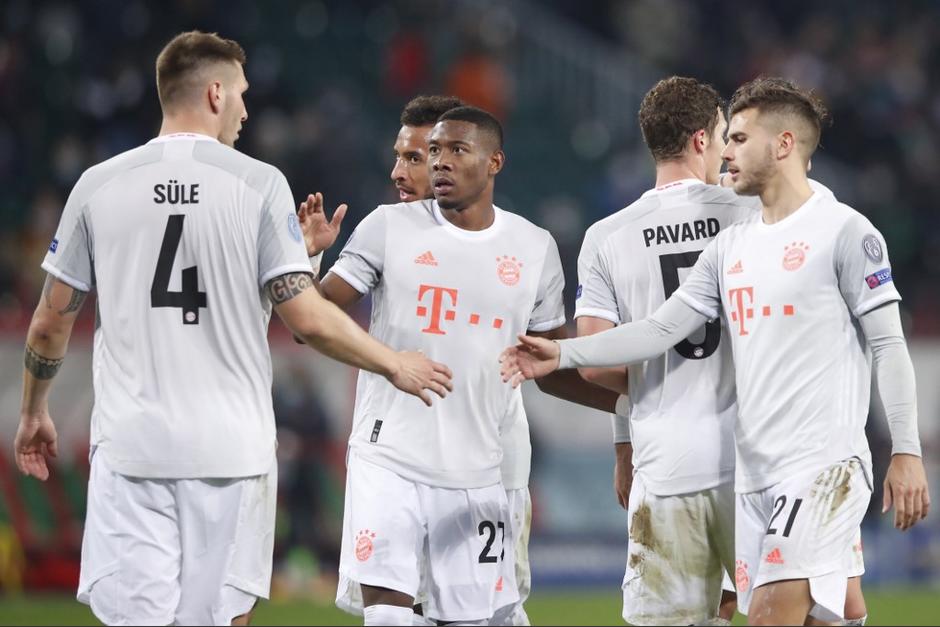 El Bayern sufrió más de lo que presumía su juego ante el Lokomotiv de Moscú en tierras rusas. (Foto: AFP)