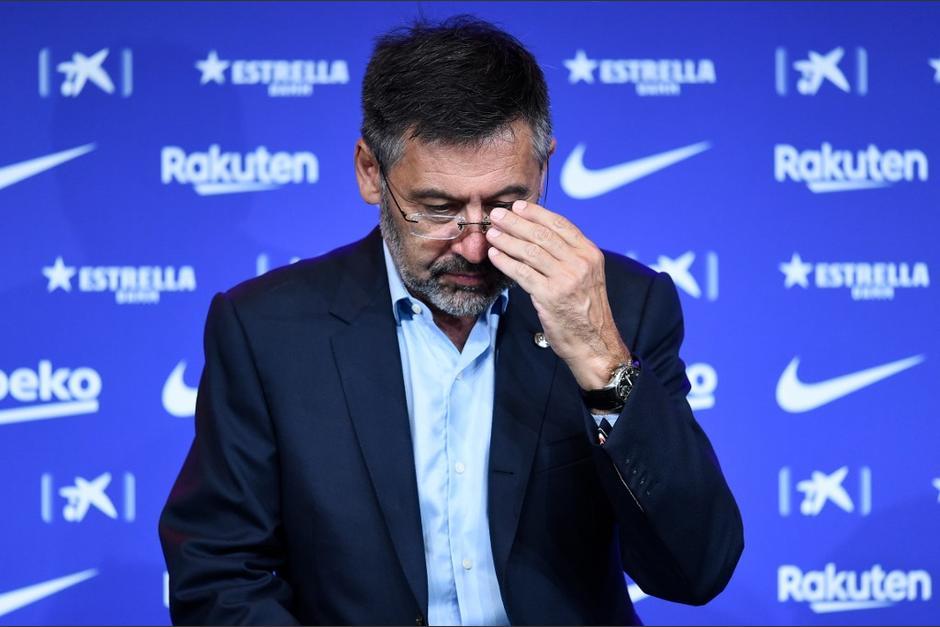 Josep María Bartomeu dimitió de la presidencia de la Junta Directiva del FC Barcelona. (Foto: AFP)
