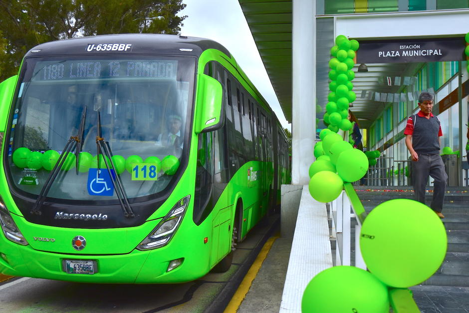 La Línea 12 del Transmetro llegará hasta el Cenma el próximo 11 de septiembre. (Foto: Fredy Hernández/Soy502)
