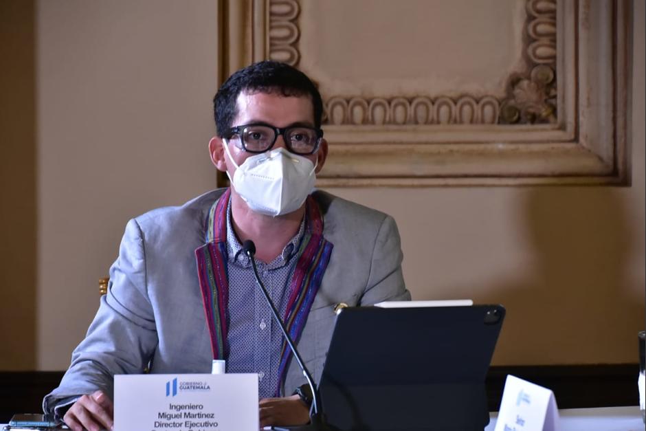 Martínez negó padecer de Covid-19. (Foto: Gobierno de Guatemala)