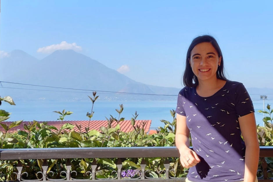 La guatemalteca disfruta el sol en su tierra. (Foto: María André Destarac)