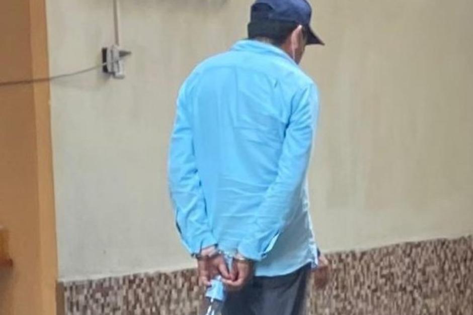 Miguel Enrique Ramírez Dávila minutos después de su captura. (Foto: Twitter MP) 