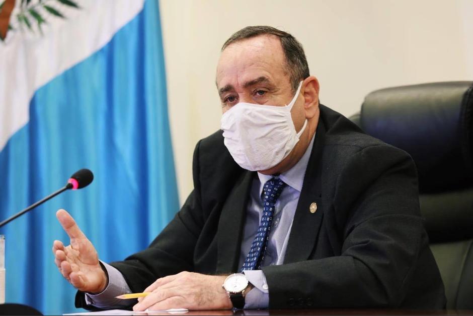 La medida decretada por Giammattei estará vigente durante dos semanas. (Foto: Gobierno de Guatemala)
