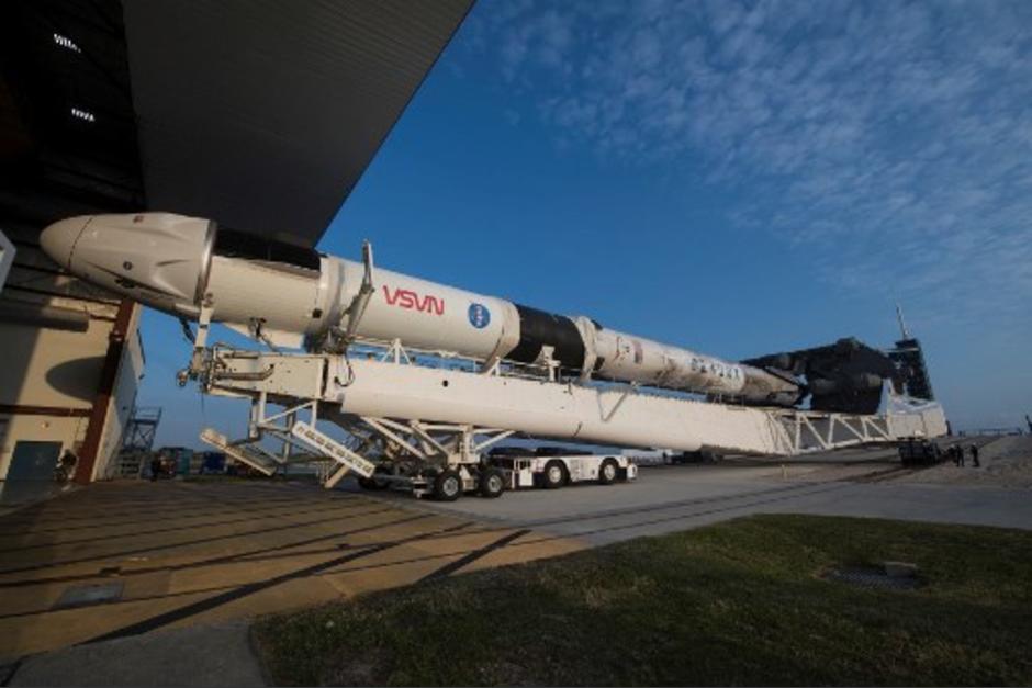 Este jueves la nave saldrá al espacio para la nueva misión Crew-2. (Foto: AFP)