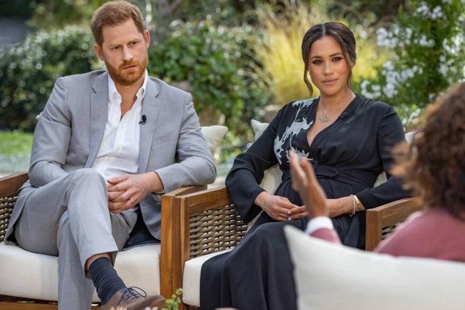 Al parecer, Meghan y Enrique eligieron un mal momento para hablar con la presentadora estadounidense. (Foto: AFP)