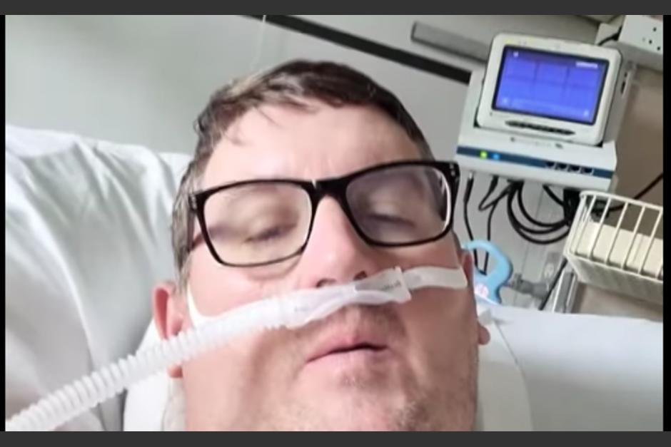 Travis Campbell compartió en sus redes sociales mensajes desde el hospital. (Foto: Captura de pantalla)