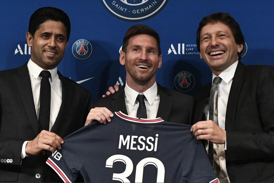 Lionel Messi compareció ante la prensa y destacó que su ilusión es volver a ganar la Champions, espera hacerlo con el PSG. (Foto: AFP)