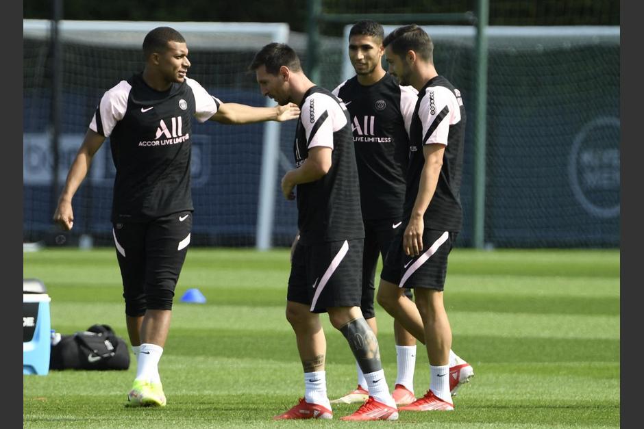El argentino, Lionel Messi, lleva dos días de entrenamiento con el equipo. (Foto: AFP) 