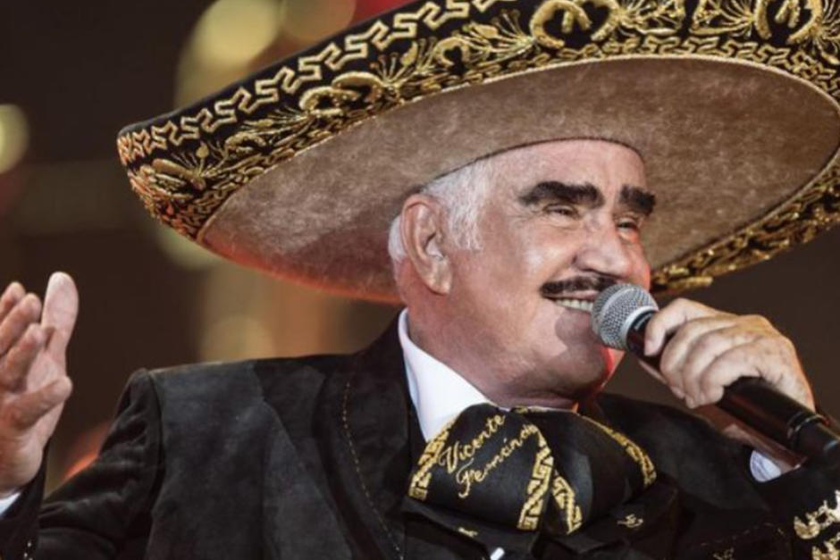 Vicente Fernández tiene un padecimiento que paraliza su cuerpo. (Foto: Instagram)