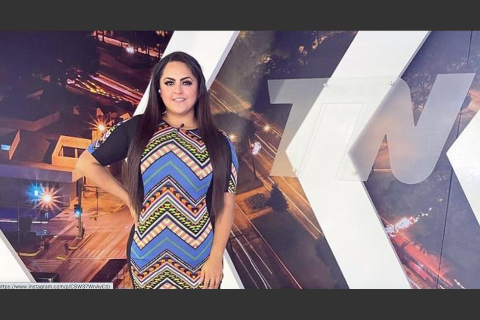 La joven presentadora perdió la vida en un accidente de tránsito. (Foto: captura video) 