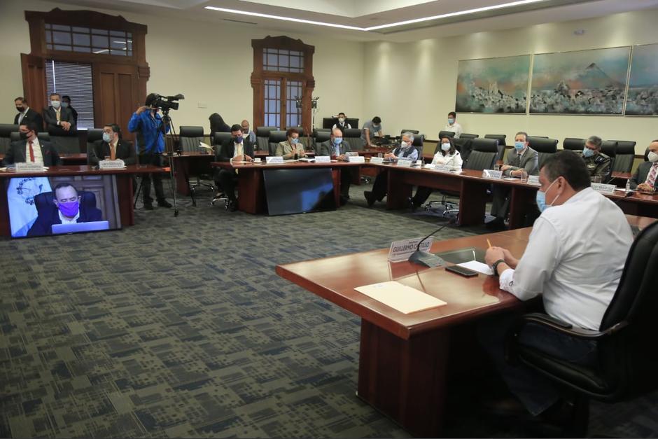 Al mediodía está prevista una reunión entre los ministros de Estado y el Presidente Alejandro Giammattei. (Foto: archivo/Soy502)
