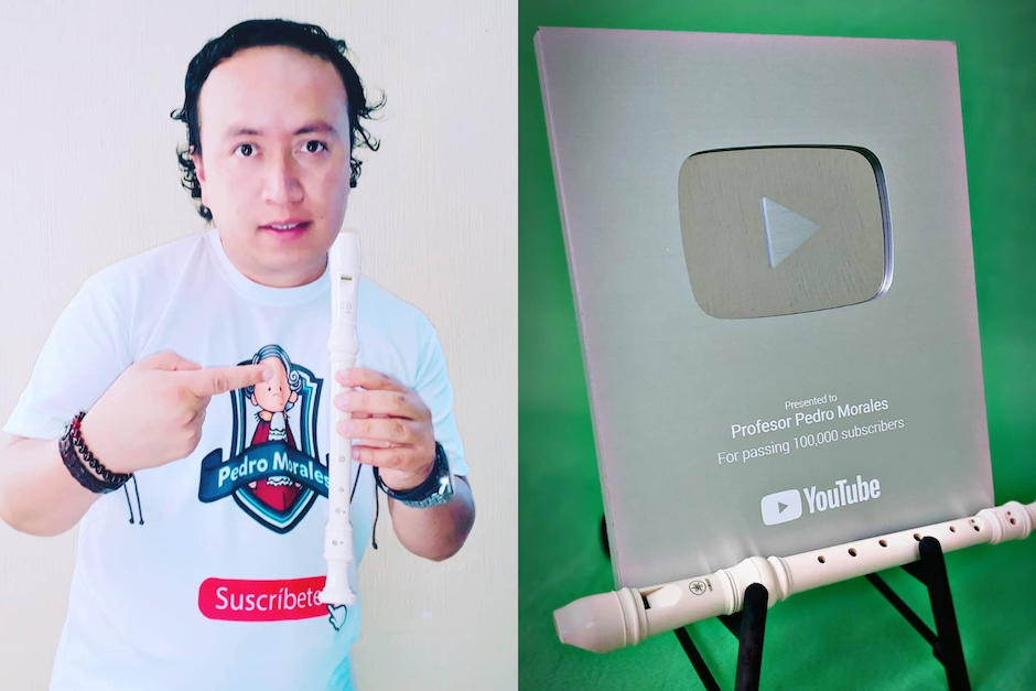El Profesor Pedro Morales brinda tutoriales y métodos divertidos de enseñanza de flauta a través de Youtube. (Foto: Profesor Pedro Morales)