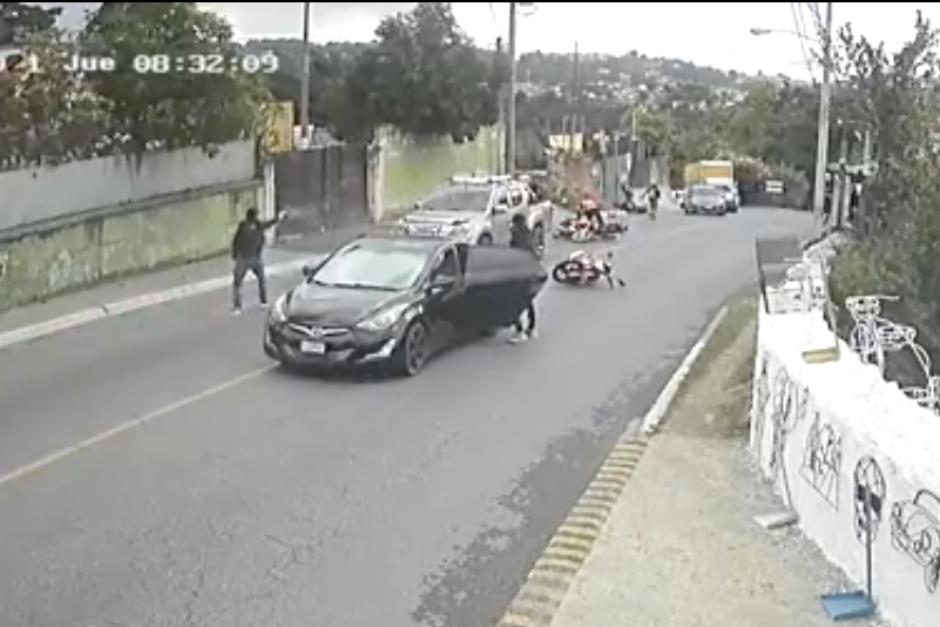 El ataque armado ocurrió en la interconexión entre la zona 6 y zona 18. 