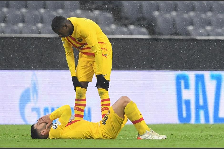 El Barcelona sufrió su primer fracaso rotundo en la era de Xavi Hernández. (Foto: AFP)