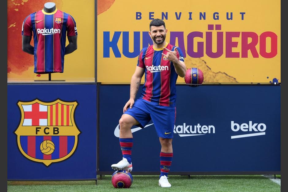 Thibaut Courtois le dedicó unas palabras a el Kun Agüero por motivo de su retiro. (Foto: AFP)