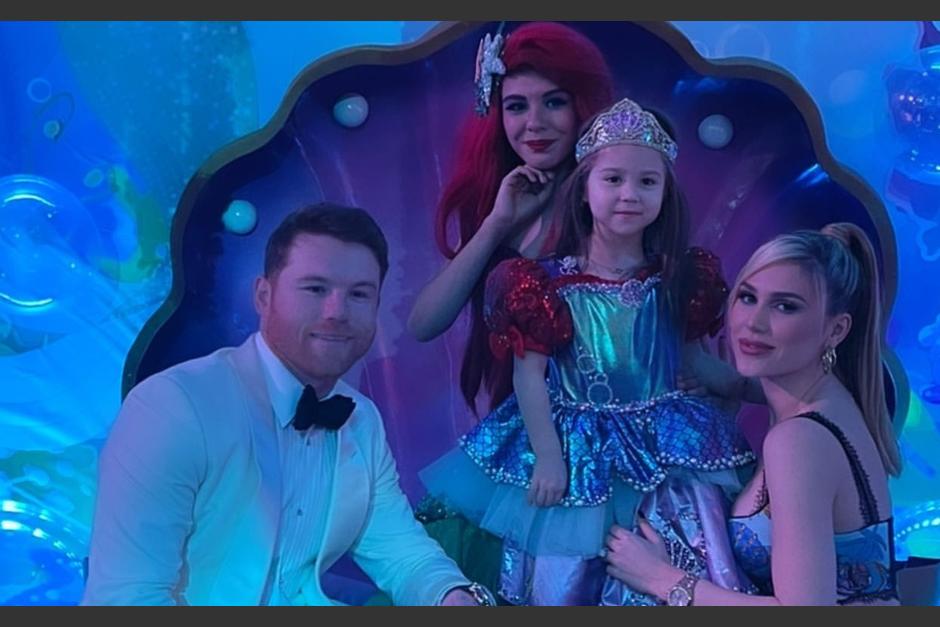 La fiesta que le celebró Saúl "Canelo" Álvarez a su hija por su cumpleaños número 4. (Foto: Instagram @fernandafmtz)