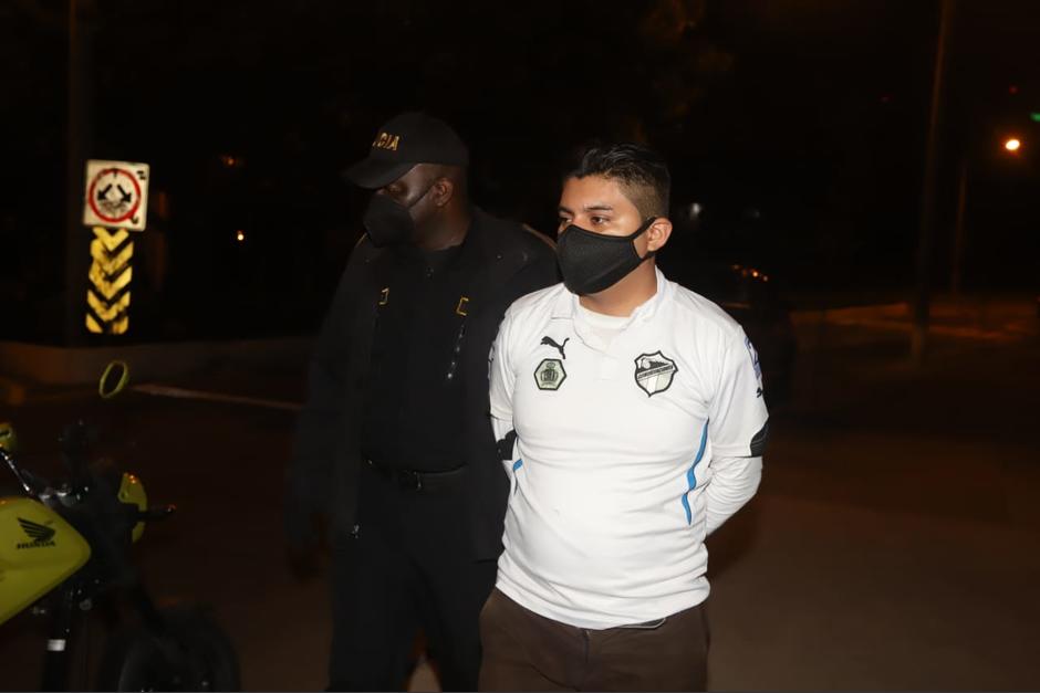 Durante los disturbios resultó herido un guardia privado. (Foto: Óscar Rivas/Nuestro Diario)