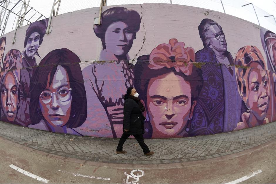 Las fotos se exponen en París. (Foto: AFP) 