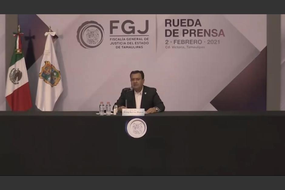 La Fiscalía General de Justicia de Tamaulipas condenó el crimen cometido contra los migrantes. (Captura Video)