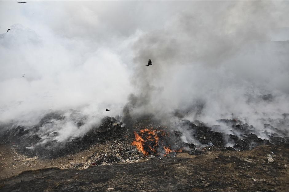 El incendio fue apagado en su totalidad. (Foto: AFP) 