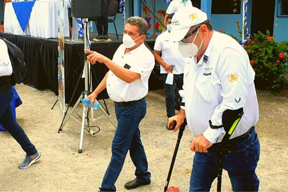 Joviel Acevedo participa junto al presidente Alejandro Giammattei en inauguración del ciclo escolar. (Foto: Archivo/Soy502)