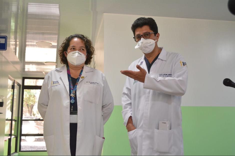 Johanna Samayoa es infectóloga y labora en el Hospital Roosevelt. (Foto: Ministerio de Salud)