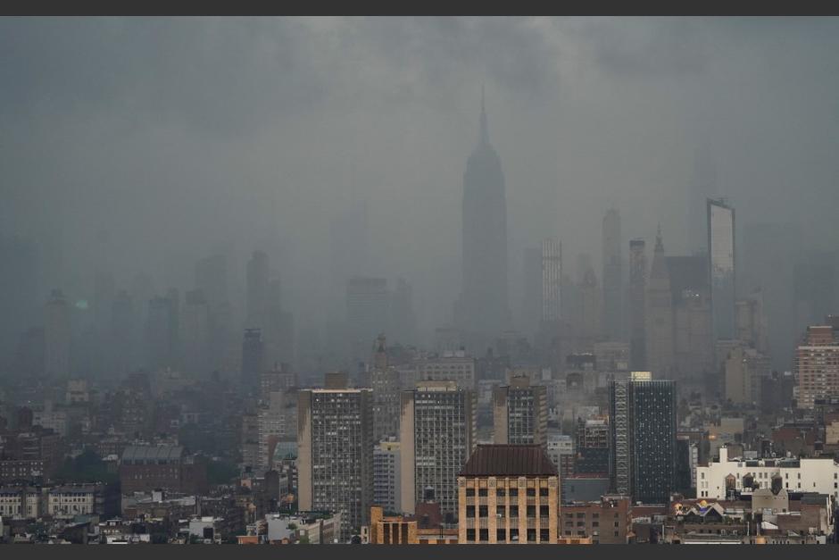 Inundaciones en Nueva York por tormenta Elsa. (Foto: AFP)