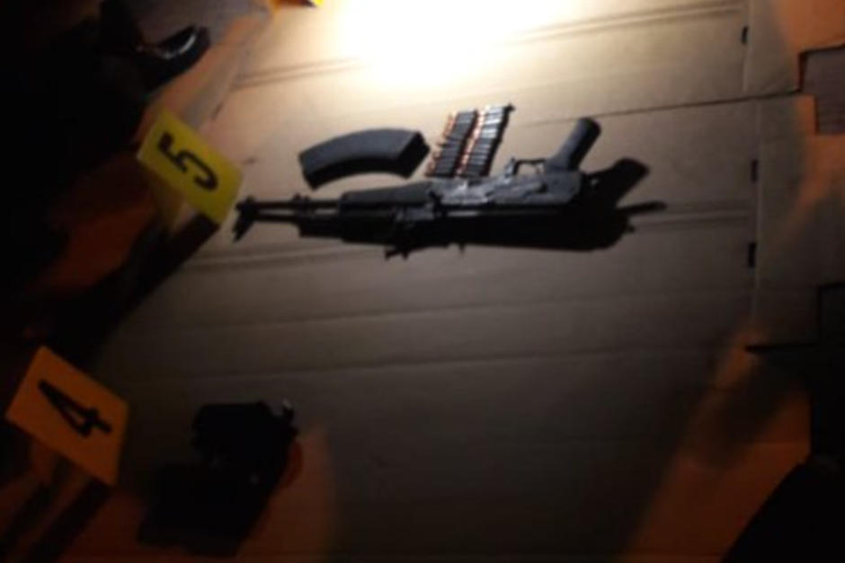 Entre las armas utilizadas en el ataque contra Frank Ramazzini, habían de grueso calibre. (Foto: David Sanchinelli)