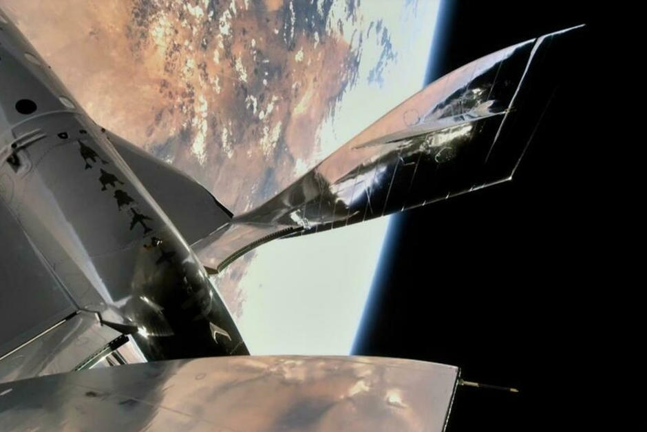 Richard Branson, propietario de Virgin Galactic, realizó su sueño de ir al espacio. (Foto: AFP) 