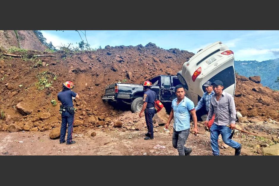 Se sabe que varias personas quedaron soterradas en el lugar. (Foto: CBMD) 