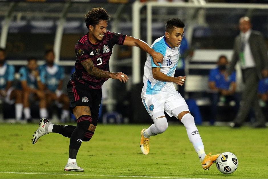 El mediocampista guatemalteco atrajo las miradas de algunos equipos durante su participación en Copa Oro. (Foto: AFP)