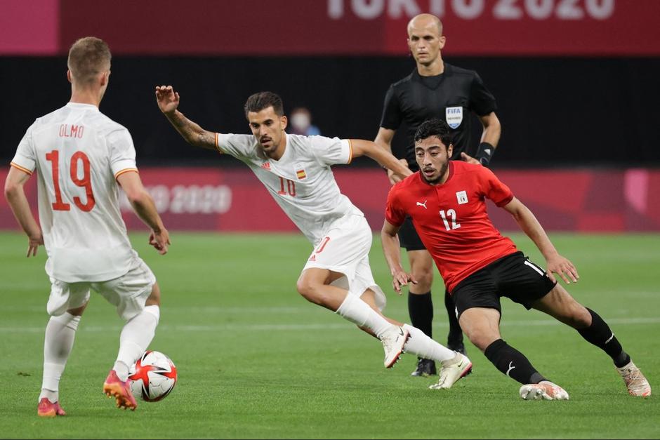 España empata ante Egipto y no logra empezar con buen pie los Juegos Olímpicos de Tokio 2020. (Foto: AFP)
