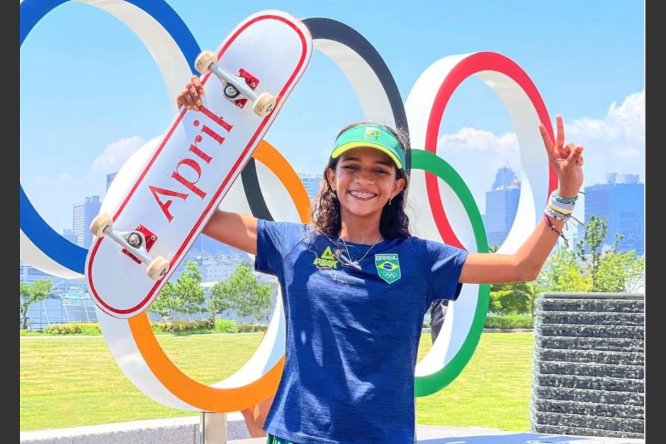 Rayssa Leal buscará ganar una medalla para Brasil en Skateboarding. (Foto: Instagram/Rayssa Leal)