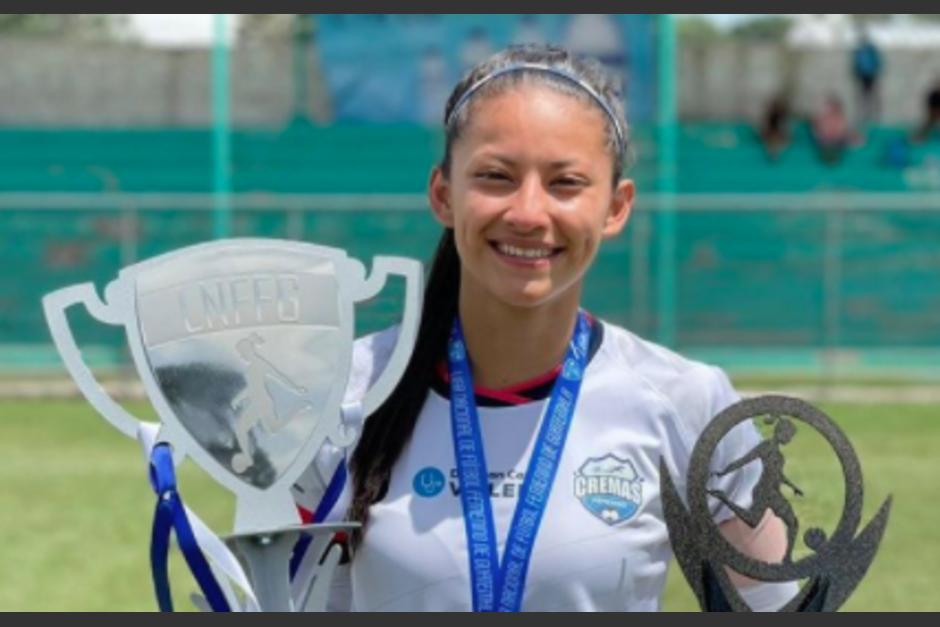 Andrea Álvarez se convierte en legionaria. (Foto: Instagram Andrea)