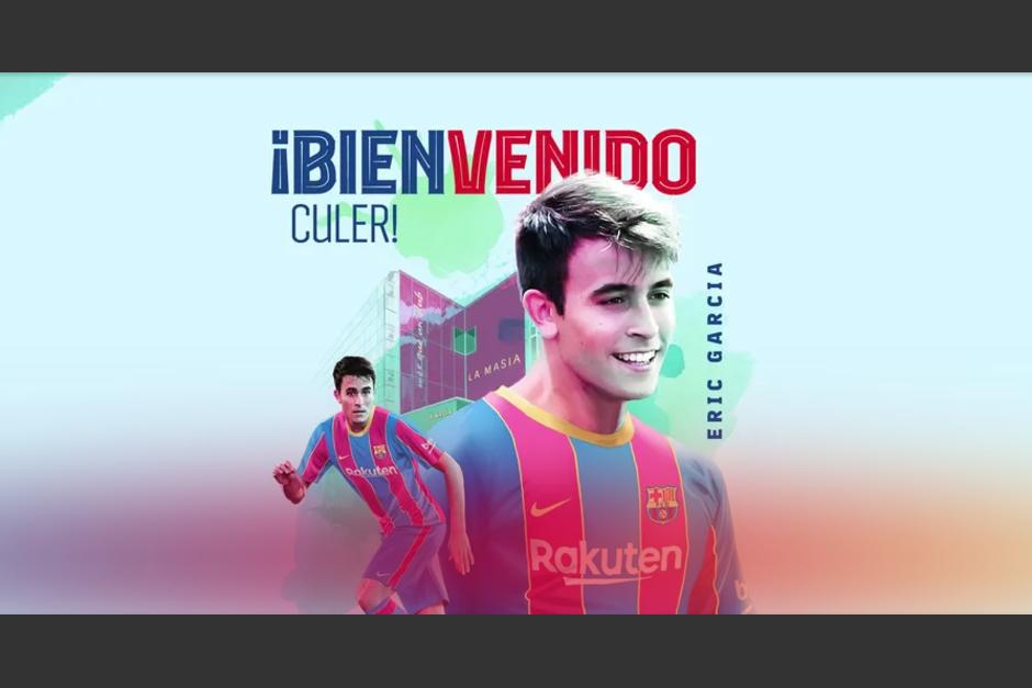 El jugador llega procedente del Manchester City. (Foto: FC Barcelona)