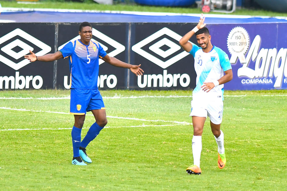 Gerardo Gordillo utilizó el 20 y le dedicó su gol a Carlos Ruiz. (Foto: Sergio Muñoz/Nuestro Diario)