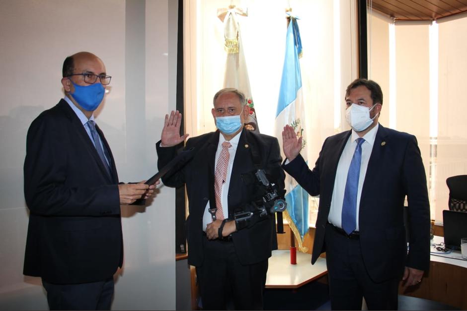 El nuevo presidente del IGSS estuvo al frente del Registro Mercantil hasta el miércoles de esta semana. (Foto: IGSS)