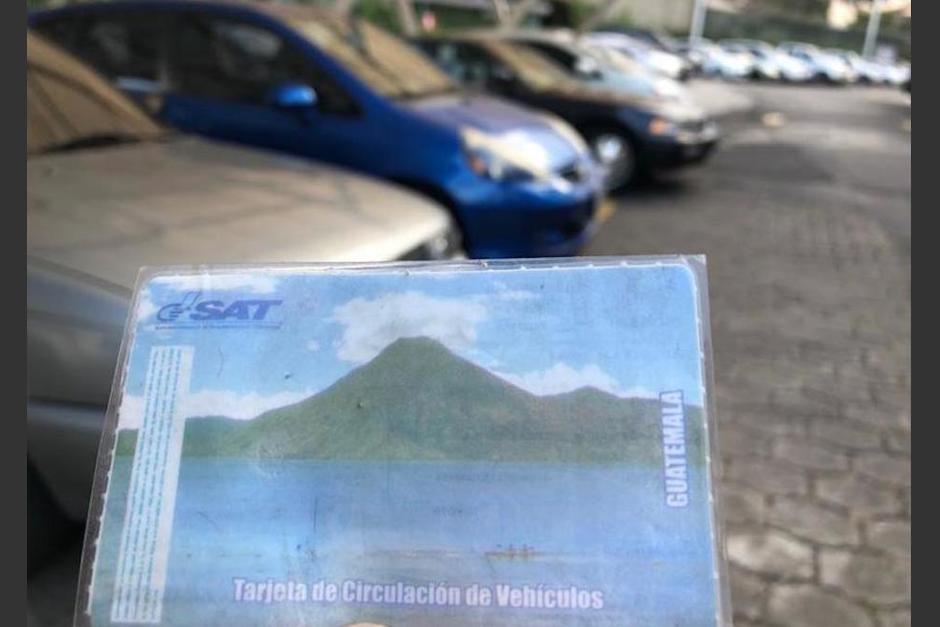 Ahora puedes imprimir tu tarjeta de circulación en línea. (Foto: Archivo/Soy502)