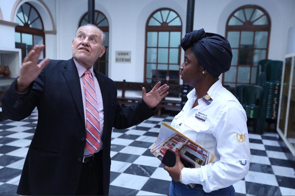 El historiador se encuentra en recuperación. (Foto: Facebook/Brenda Monzón/Sergio Cruz) 