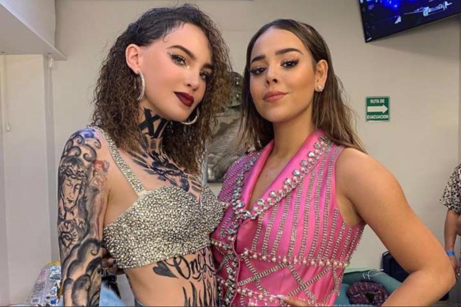 Belinda y Danna Paola tenían planeado realizar una colaboración musical, misma que fue cancelada por la princesa del pop. (Foto: Instagram)