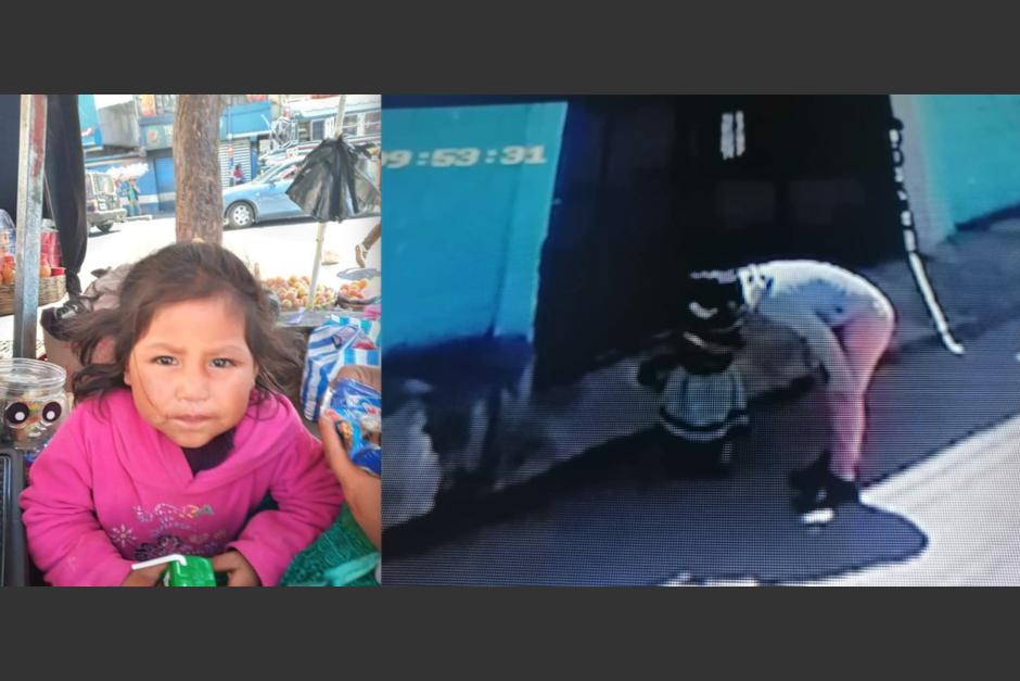 Buscan a una niña identificada como Alina Nohemí Guzmán Pérez quien fue raptada en San Marcos. (Foto: Cortesía)