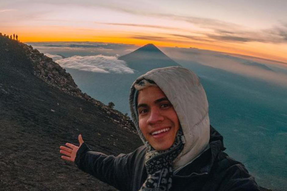 El Youtuber mostró su experiencia para ver un volcán activo. (Foto: Cristopher Araya)
