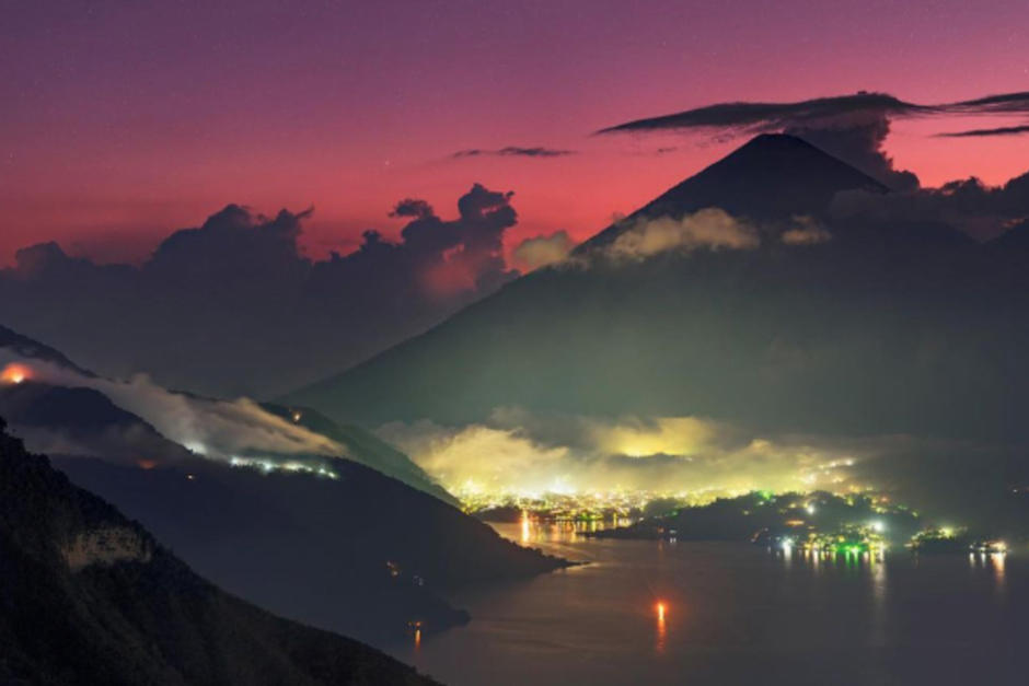 El fotógrafo de National Geographic, Babak Tafreshi, compartió las fotografías nocturnas del Lago de Atitlán. (Foto: Babak Tafreshi)